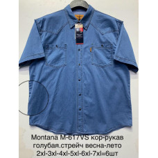 Рубашка джинсовая М=617
