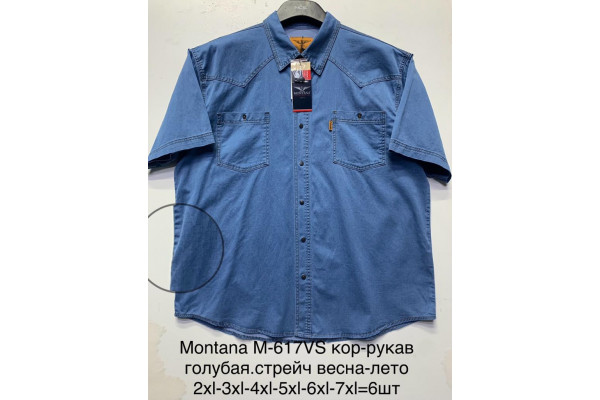 Рубашка джинсовая М=617